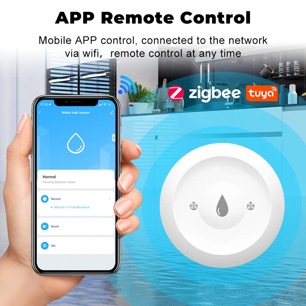 Tuya Zigbee inteligentny czujn – Kitchen Appliances Video recenzja i cena